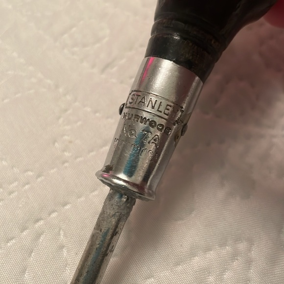 Set of 3 Vintage Hand Tools with Black Wooden Handles - Picture 7 of 10